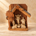 El Nacimiento en la Madera · Tierra Santa