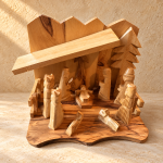 El Nacimiento en la Madera · Tierra Santa