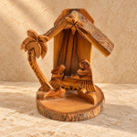 El Nacimiento en la Madera · Tierra Santa