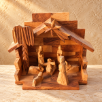 El Nacimiento en la Madera · Tierra Santa