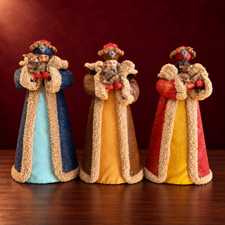 Tres Reyes para una Navidad de invierno