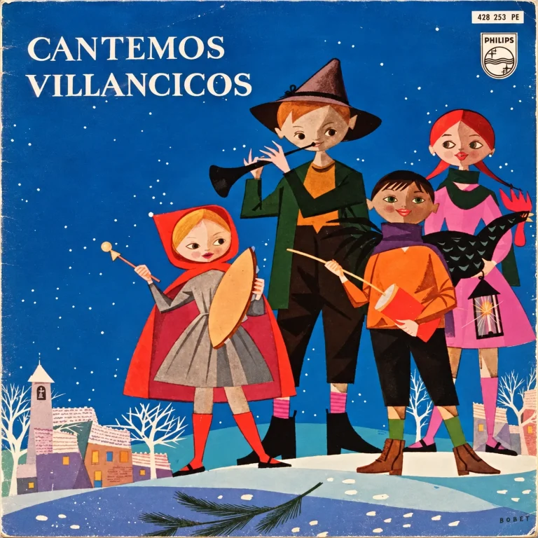 Portada de disco navideño