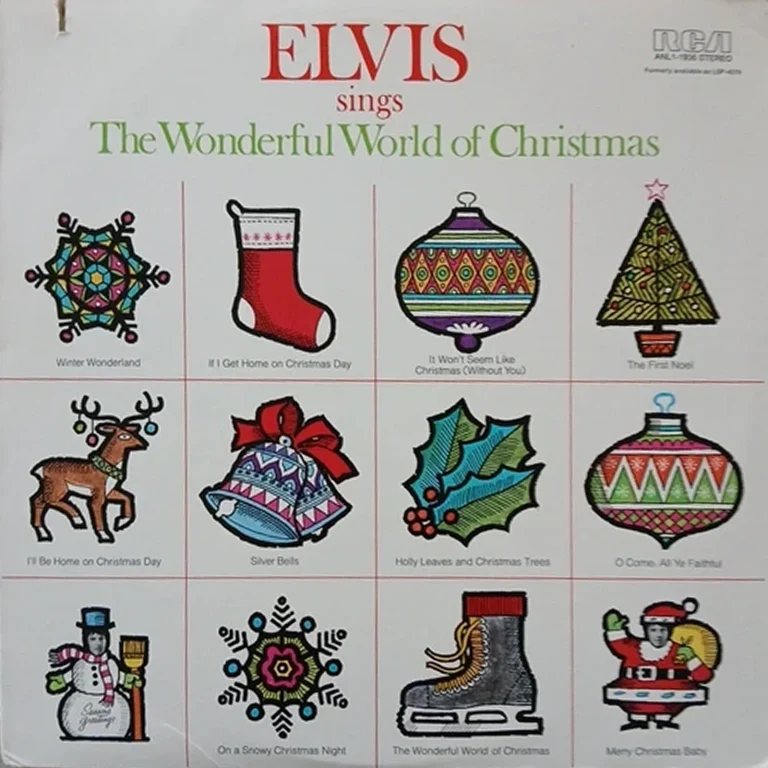 Portada de disco navideño