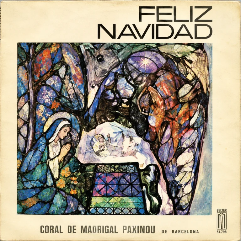 Portada de disco navideño