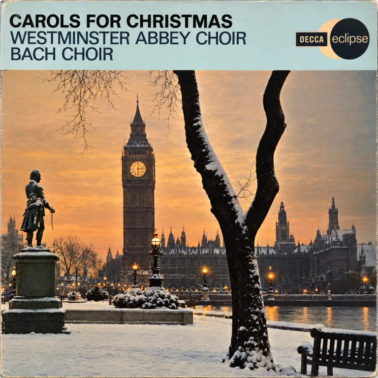 Portada de disco navideño
