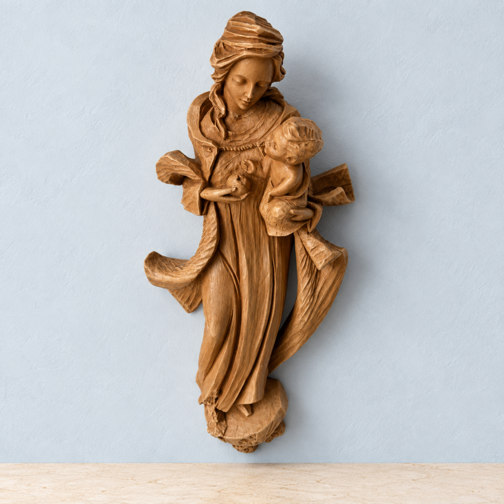 Virgen de la Ternura con el Niño Jesús · B´