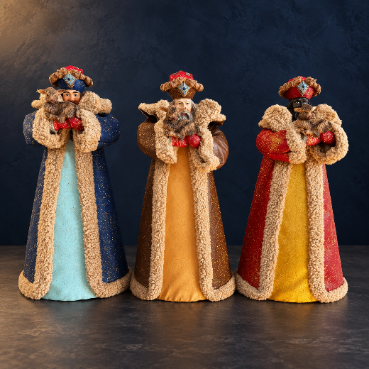 Los Tres Reyes Magos al Estilo Ded Moroz (PAPÁ NOEL RUSO)